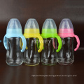 Anti-broken Crystal Drilling New Glass Top Rated Bottle For Breastfed Baby